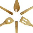 thumbnail image 4 of MesaSe Design KT1286 6-Piece Bamboo Cooking Utensil Set, 4 of 5