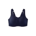 thumbnail image 3 of Brooks Women's Underwire Sports Bra for High Impact Running, Workouts & Sports with Maximum Support - Navy - 32 D, 3 of 6