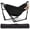 Black, variant on Ainfox 2 in 1 Hammock and Swing Chair with Stand, 550 lbs Capacity,Black