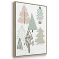 thumbnail image 3 of Christmas Tree Sketchbook Collection B - Framed Gallery Wrapped Holiday Canvas - 17 x 25 - Natural Wood Frame, 3 of 8