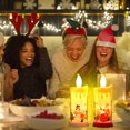 thumbnail image 3 of Teissuly Christmas Teardrop Candle, Electronic Simulation Candle Light Teissuly WER202311016714, 3 of 9
