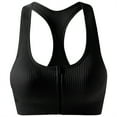 thumbnail image 2 of Darzheoy Sports Bras for Women Casual Gathering Yoga Tank Tops Vest Wirefree Fitness Sports Bra L, 2 of 3
