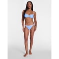 thumbnail image 2 of No Boundaries Polka Dot Underwire Bikini Top, Women's XXS-XXL, 2 of 5