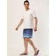 thumbnail image 4 of Lars Amadeus Pantalones cortos de bloque de color de verano pahombre Pantalones cortos de plapanadar con racon cordón Negro azul marino 34, 4 of 6