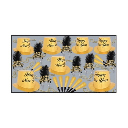 Topaz New Year's Eve Party Kit for 50 People