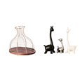 thumbnail image 1 of Portacorchos de vino,Soporte de metal para corcho de vino,tapón de vino,expositor,Estatua de ciervo alce,Estatua de jirafa de cerámica,adorno moderno para decoración del hogar,Figuras de, 1 of 8