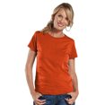 thumbnail image 1 of Camiseta de punto fino de mujer VINTAGE ORANGE M LAT Apparel 3516, 1 of 1