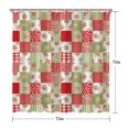 thumbnail image 5 of Pioneer Flower Floral Print Pattern Shower Curtain 72"x72", Bathroom Decorative Shower Curtain Set with 12 Hooks, Waterproof Washable, 5 of 6