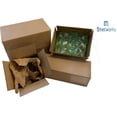 thumbnail image 3 of 5 Pack of 4x4x4 Cardboard Paper Box Mailing Packing Shipping Box Corrugated Carton, 3 of 6