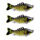 thumbnail image 1 of Soidarity Paquete de 3 señuelos de pesca de plástico de agua salada cebo falso atracción al aire libre Swimbaits artificiales Crankbait accesorio 10cm Pescar tipo 11 Soidarity OD023723-11, 1 of 6