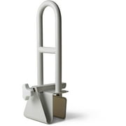 Medline Bath Tub Support Bar, Rail Grips Bathtubs Up To 6" Wide, 250 lb Weight Capacity, White