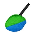 thumbnail image 2 of Juguete para tirar de perros, juguete para tirar, resistente, portátil, enriquecedor, resistente al desgarro, entrenamiento de mordeduras, juego verde azul, 2 of 8