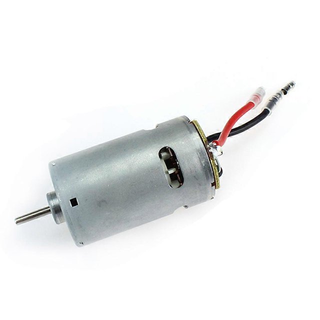 Motor cepillado 104001-1924 Yuxing para 104001 1/10 RC Car Repuestos Accesorios Negro