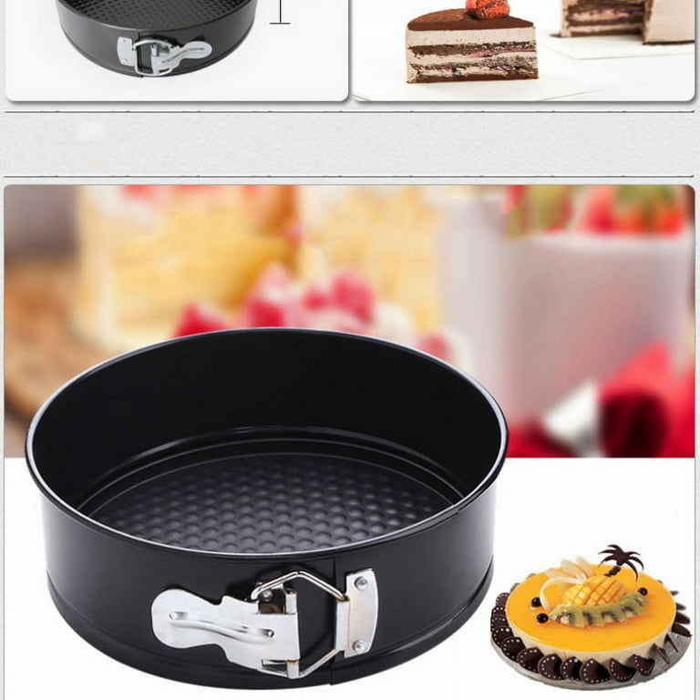 2pc 9inch Springform Pan Carbon Steel Non-Stick Leakproof Cheesecake Cake  Pan