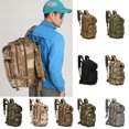 thumbnail image 3 of Mochila al aire libre Montaña Senderismo Mochila Camuflaje Gran capacidad Multi bolsillos, 3 of 8
