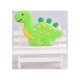 thumbnail image 2 of Juego de mordedores para bebés de dinosaurio, congelador orgánico natural seguro para bebés y niños pequeños, mordedores de silicona para bebés - Verde-Verde- oso de fresa Electrónica, 2 of 4