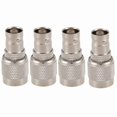 thumbnail image 2 of 4X Enchufe Macho A BNC Conector Jack Hembra M/F Conector Coaxial Cable Adaptador RF, 2 of 5