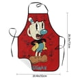 thumbnail image 5 of The Cuphead Show Adjustable Bib Apron, Waterdrop Resistant Aprons with 2 Pockets Cooking Kitchen Aprons for Women Men Chef, 5 of 8