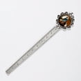 thumbnail image 5 of Thanksgiving turkey Elegant Silver Lace-Edged Bookmark: a Delightful Gift for Book Lovers, 5 of 5