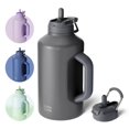 thumbnail image 1 of Botella de Agua Aislada BOTTLE BOTTLE 1.9L con Popote Gris, 1 of 7