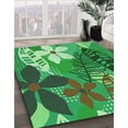 thumbnail image 2 of Ahgly Company Indoor Rectangle Patterned Stoplight Go Green Area Rugs, 8' x 10', 2 of 6