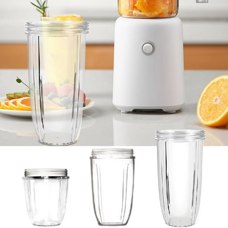 

NAZISHW Mug Replacement Juicer Cup Fruit Juicer Cup 18/24/32OZ Top Cup Juicer Cup Parts Mug Replacement For Extractor 900W