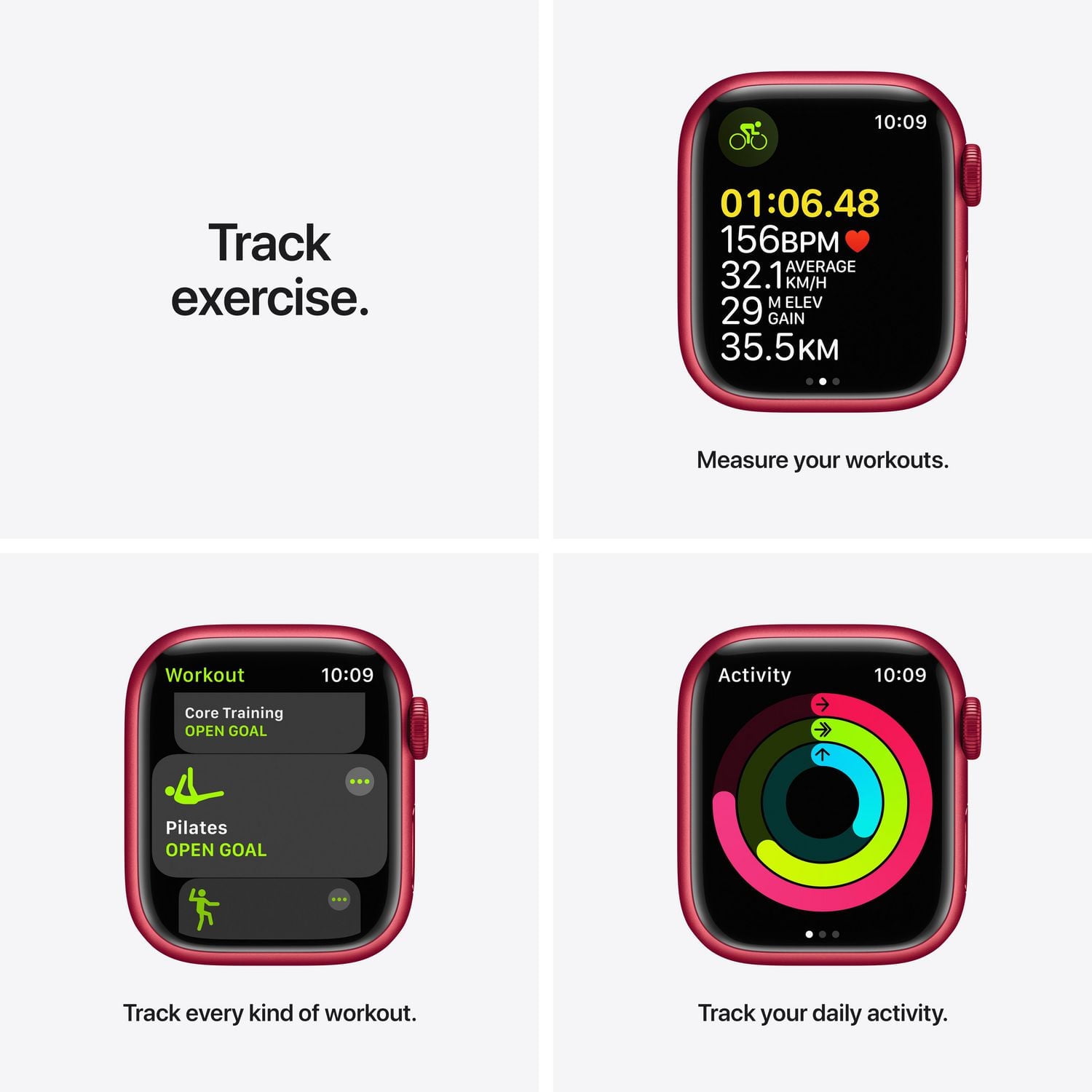 Apple Watch Series 7, Big screen. Huge impact.