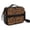 Brown and Orange, variant on Brown and Beige Leopard Print Insulated Lunch Bag with Shoulder Strap and Bottle Holder,Bento School Lunch Bag Box,11x9.5x3.5 Inches