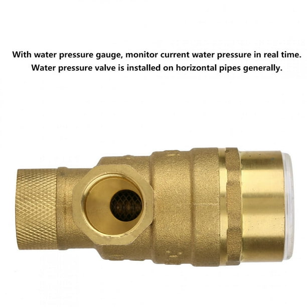 Spptty Pressure Reducing Valve, Sturdy And Durable Water Pressure