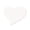 White, variant on Heart-Shaped Cork Board, Pin Board for Walls, Approx. 20 x 24 inch Bulletin Board for Office, Home, School, Valentine's Decor