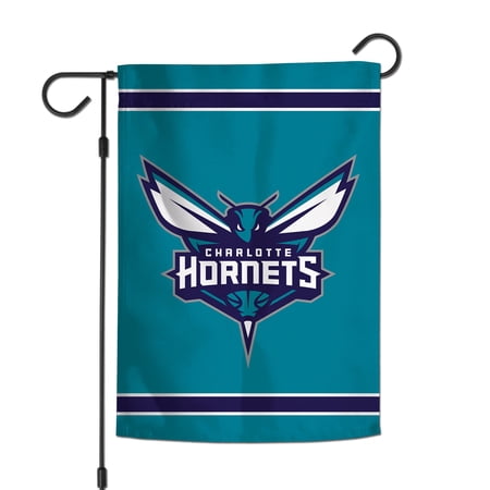 WinCraft Charlotte Hornets 12 x 18 Double-Sided Garden Flag
