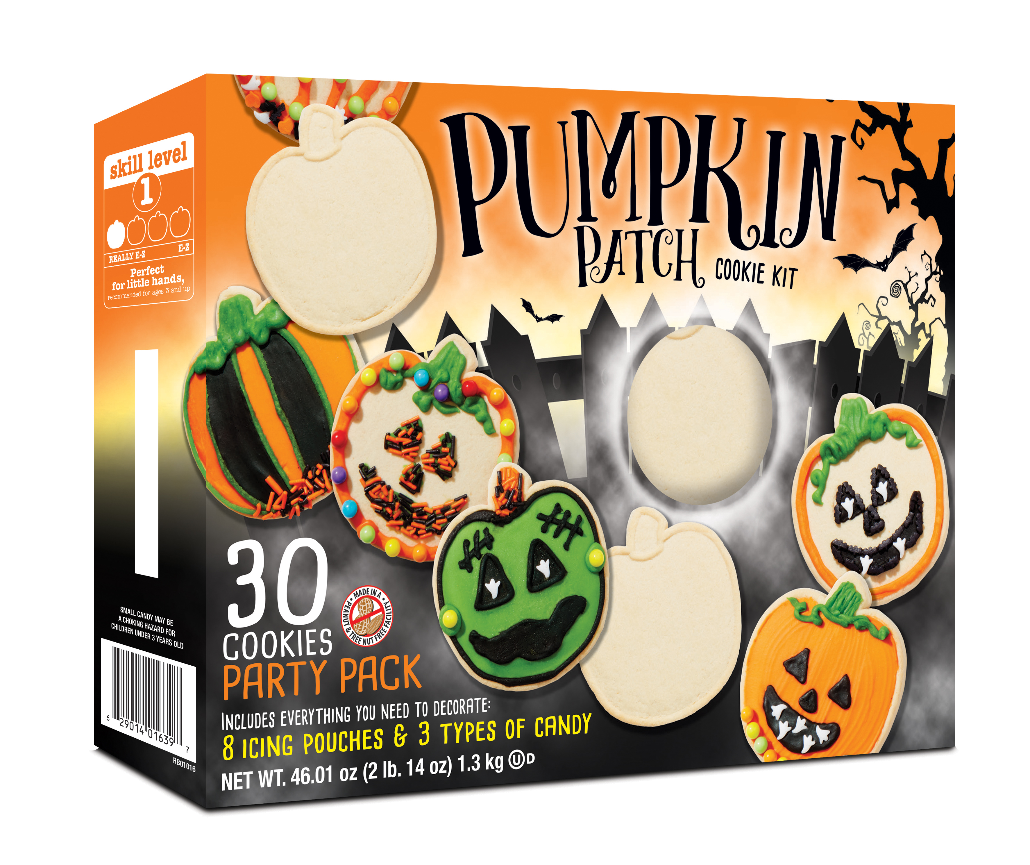Pumpkin Patch Cookie Decorating Kit 4601 Oz 30 Count - Walmartcom
