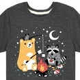 thumbnail image 3 of Instant Message - Animal Friendly Campfire - Toddler & Youth Short Sleeve Graphic T-Shirt, 3 of 6