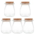 thumbnail image 1 of Shisuyan Bouteilles à Souhaits en Verre Transparent 5 Pcs, 1 of 9