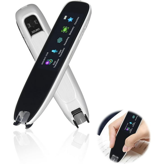 Language electronic translation pen, reading scanning pen, multi-language translation pen suitable for children, adults, learning, travel, business