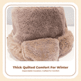 thumbnail image 4 of Abbraccia Sombrero cubo mujer, forro polar, cortaviento, invierno, 4 of 6
