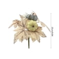 thumbnail image 4 of MXTPOV 9.84 in Artificial Maple Leaf Pumpkin Bouquet Halloween Decorations Maple Leaf Fall Bouquet Thanksgiving Decorations for Table Fall Decorations for Home, 4 of 5