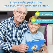 Android 15 Kids Tablet, Toddler Tablet for Kids 10 inch Tablet, 8GB RAM+32GB ROM Tablet for Boys Girls, 1280*800 IPS Safety Eye Protection Screen Parental Control APP Latest Model Kid Tablets 5G WIFI