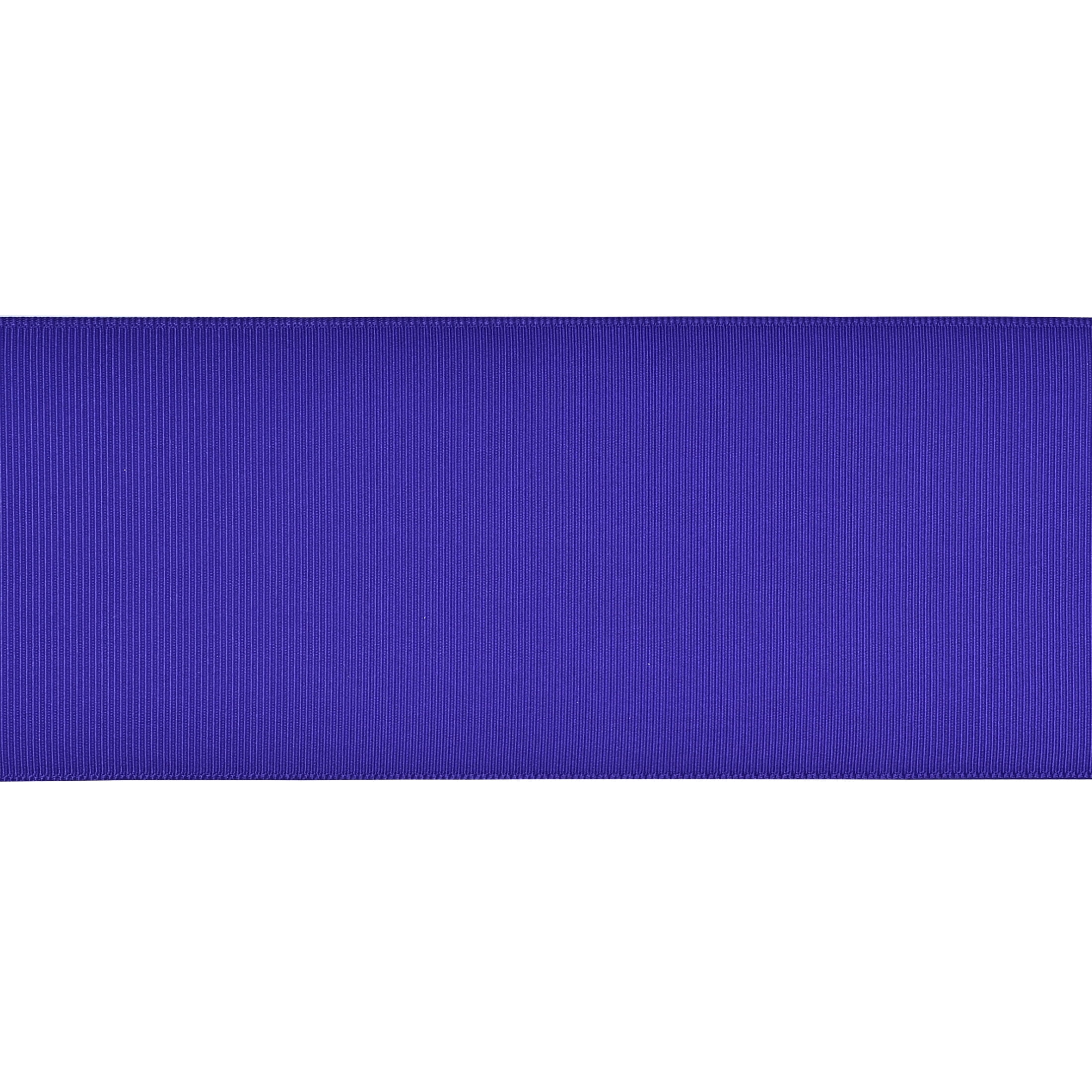 Gwen Studios 3" Purple Grosgrain Ribbon, 7 Yards
