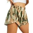thumbnail image 3 of Cueply Women's Running Shorts High Waisted Athletic Gym Workout Shorts with Liner Zipper Pockets, 3 of 7