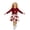 00&Red1598, variant on Tiijoy Girls Outfits Bow Floral Sleeveless Dress with Ruffle Cardigan Jacket, Sizes 2-8