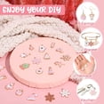 thumbnail image 4 of Encantos Navideños Misdary Rosa 100 Piezas para Fabricación de Joyería, 4 of 7