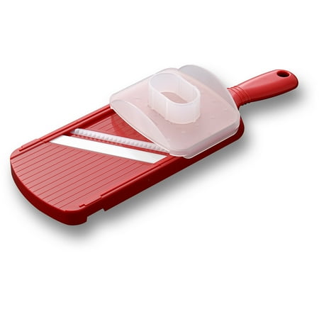 Kyocera Advanced Ceramics Julienne Vegetable Slicer, Red