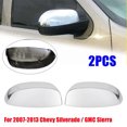 thumbnail image 1 of Housse de Protection pour Miroir Chrome Adaptée pour Silverado Tahoe Suburban pour GMC Sierra Yukon 07-14-, 1 of 3
