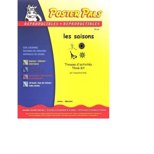 The Fsl Classroom Les Saisons French Reproducible Teaching Activities
