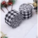 thumbnail image 1 of URATOT 2 rollos de cinta de arpillera a cuadros con cable, cinta de Navidad para envolver manualidades, decoración, lazos florales, 1 of 5