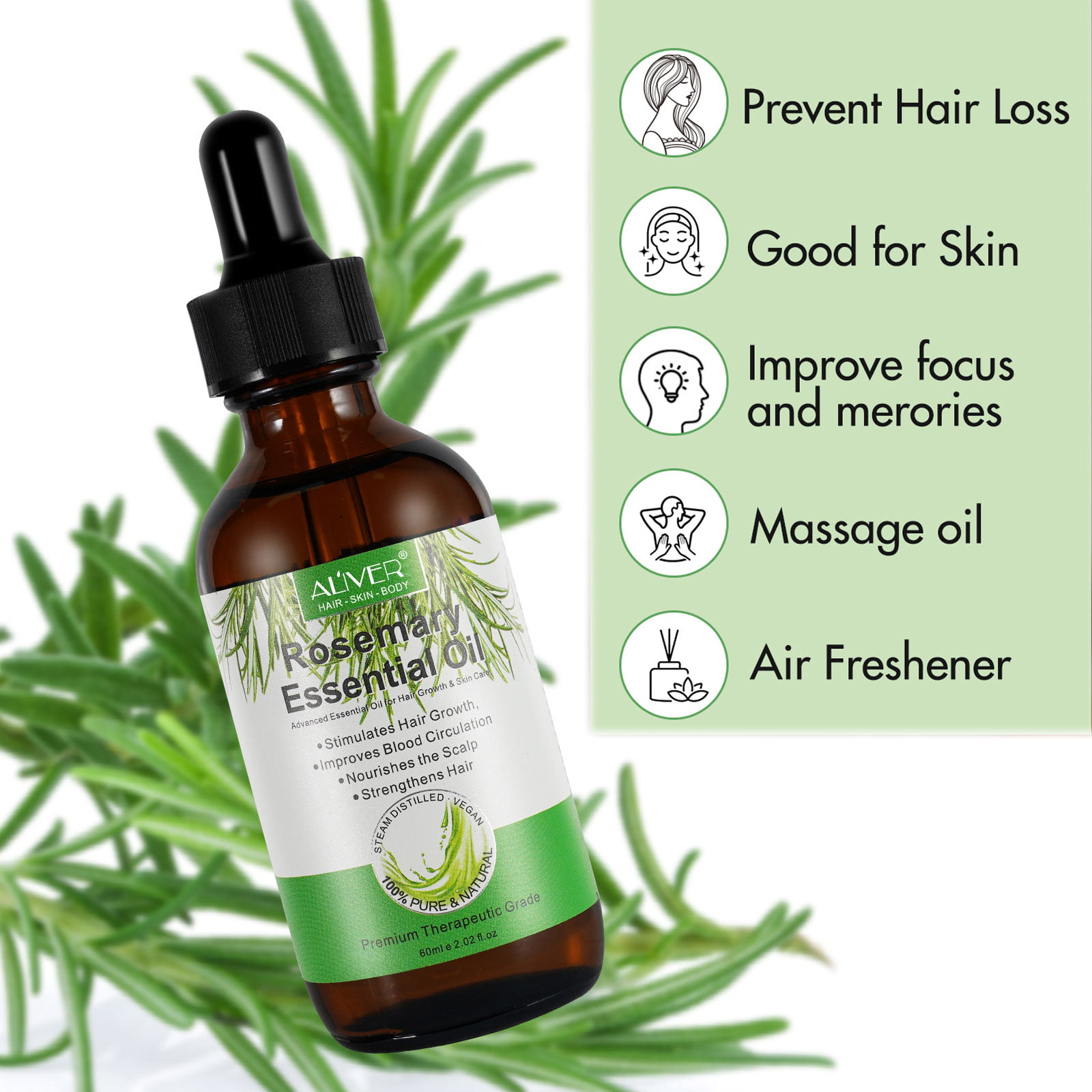 Details more than 153 rosemary essential oil for hair latest