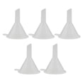 thumbnail image 2 of opvise 5Pcs Mini Funnel Practical Reusable Plastic Leak Proof Oil Perfume Funner for Lab Bottles White, 2 of 8
