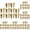 Silver 6PCS, variant on WUSUOWEI Door Hinge Thread Repairing Screws 10 set Cabinet Door Fastening Short Expansion Screw Set Repairing Fixer for Cabinet Tile Partition HingeMounting