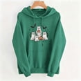 thumbnail image 4 of DIOAZUD Halloween Sweatshirts for Women Plus Size Ghost Graphic Pullover Hoodies Trendy Going Out Long Sleeve Sweater Tops Halloween Costumes, 4 of 5